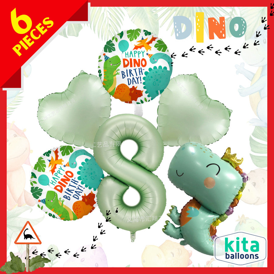 【Set】Dinosaur + Number