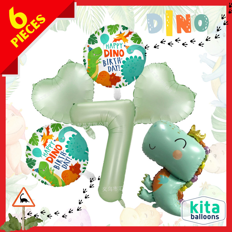 【Set】Dinosaur + Number