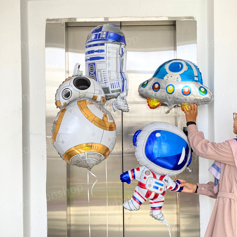 Astronaut Galaxy Balloons