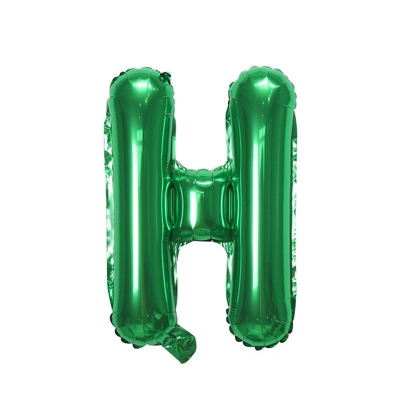 【16 inch】GREEN ABC & Numbers