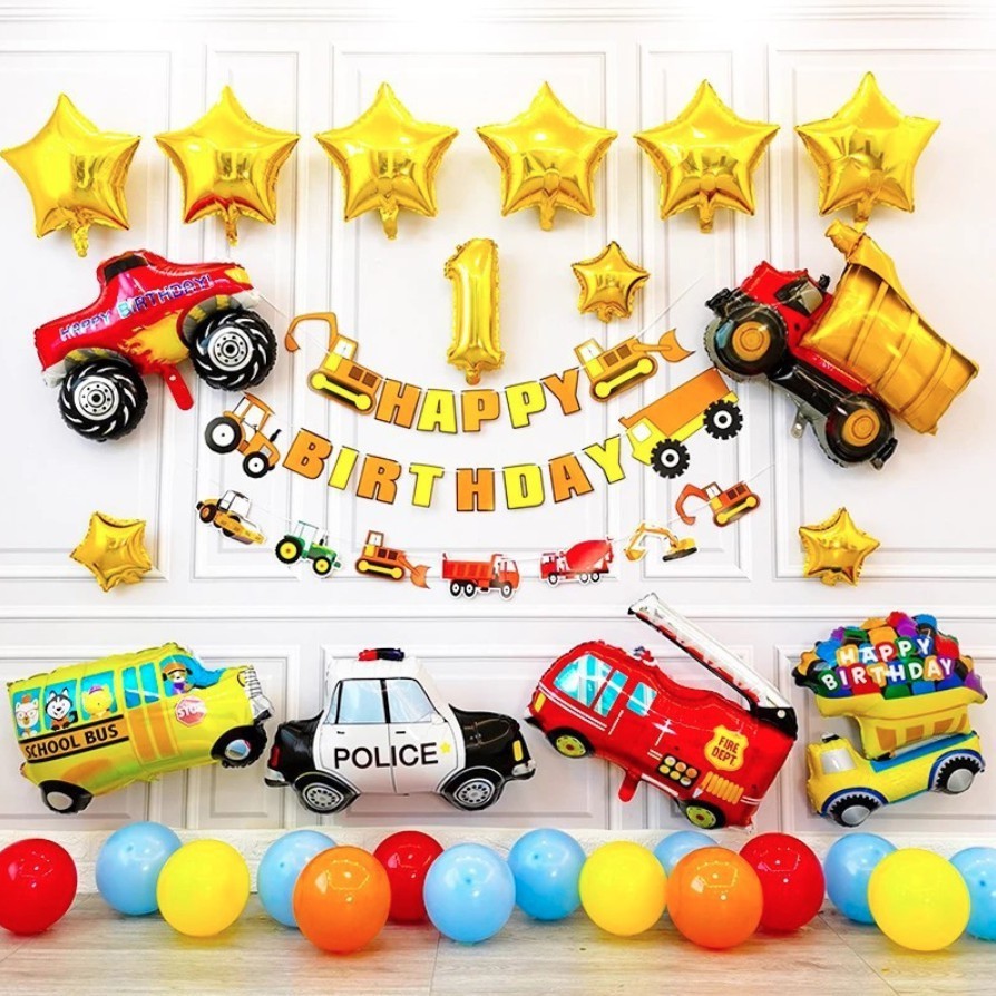 Transport Vehicle Plane Balloons