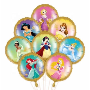 Princess Collection 18 inch Foil Balloons