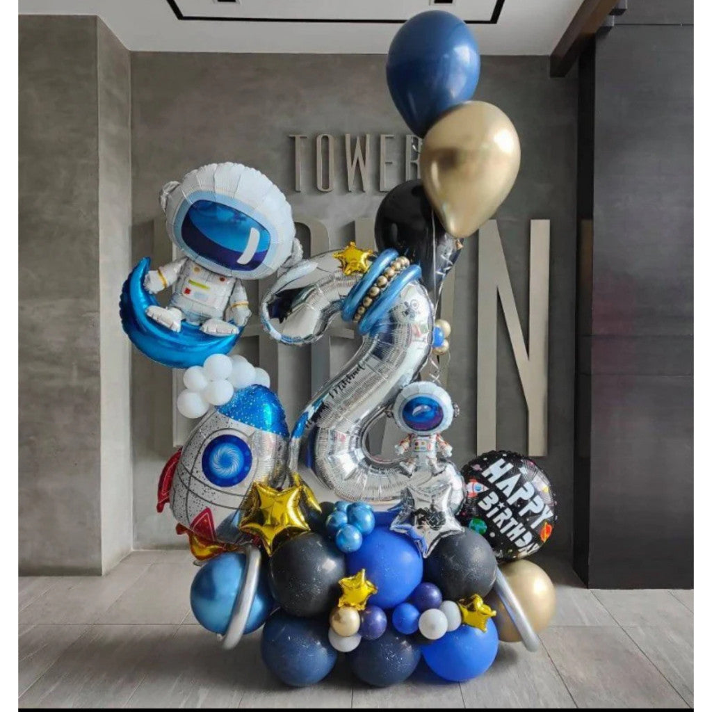 Astronaut Galaxy Balloons