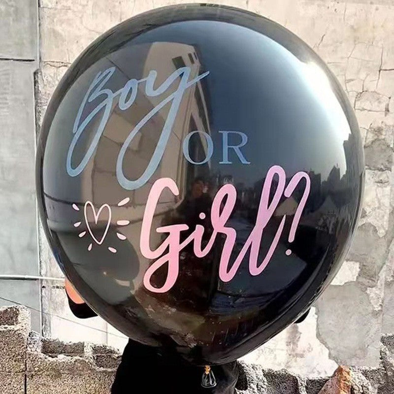 Gender Reveal Boy or Girl Balloons Set