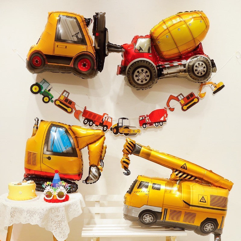 Construction Truck Balloons