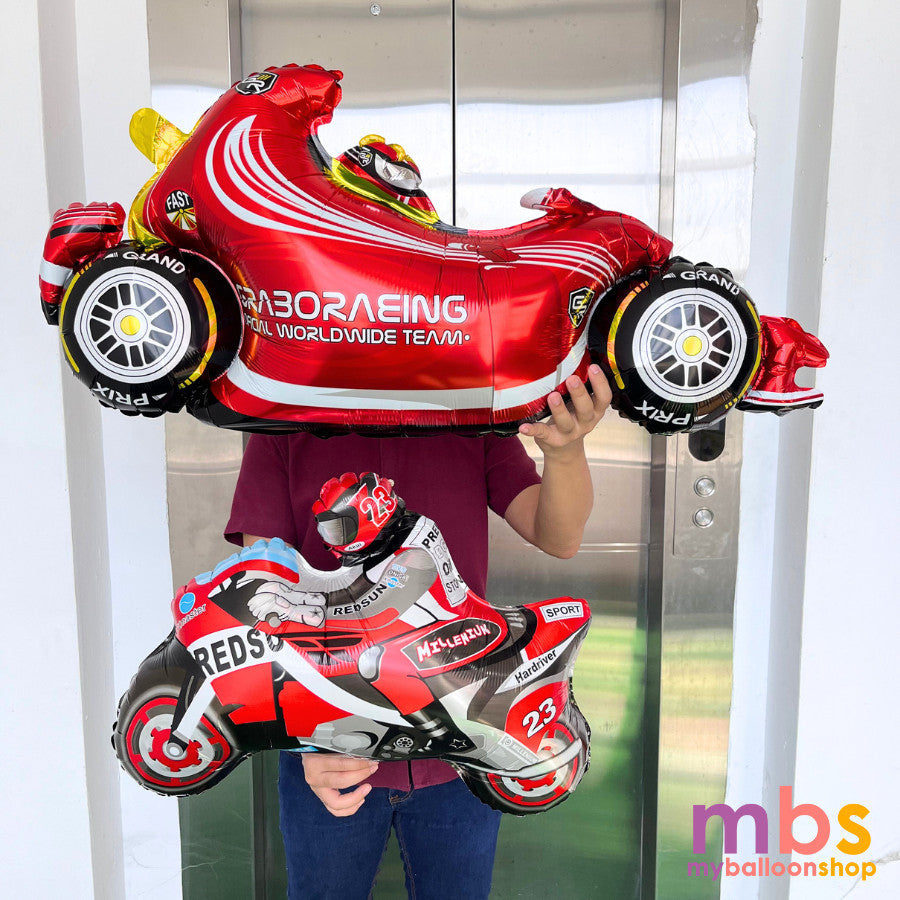 Race Car Balloons