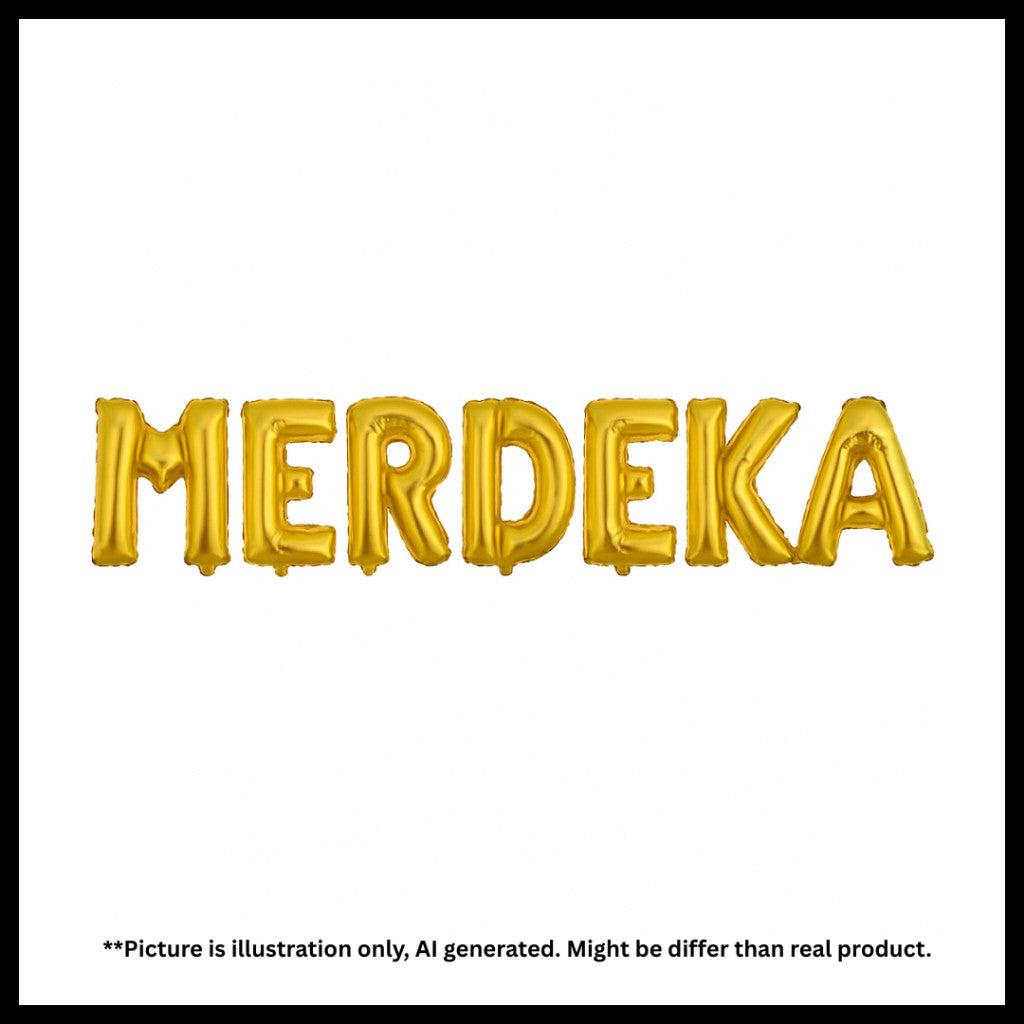 Merdeka - Huruf