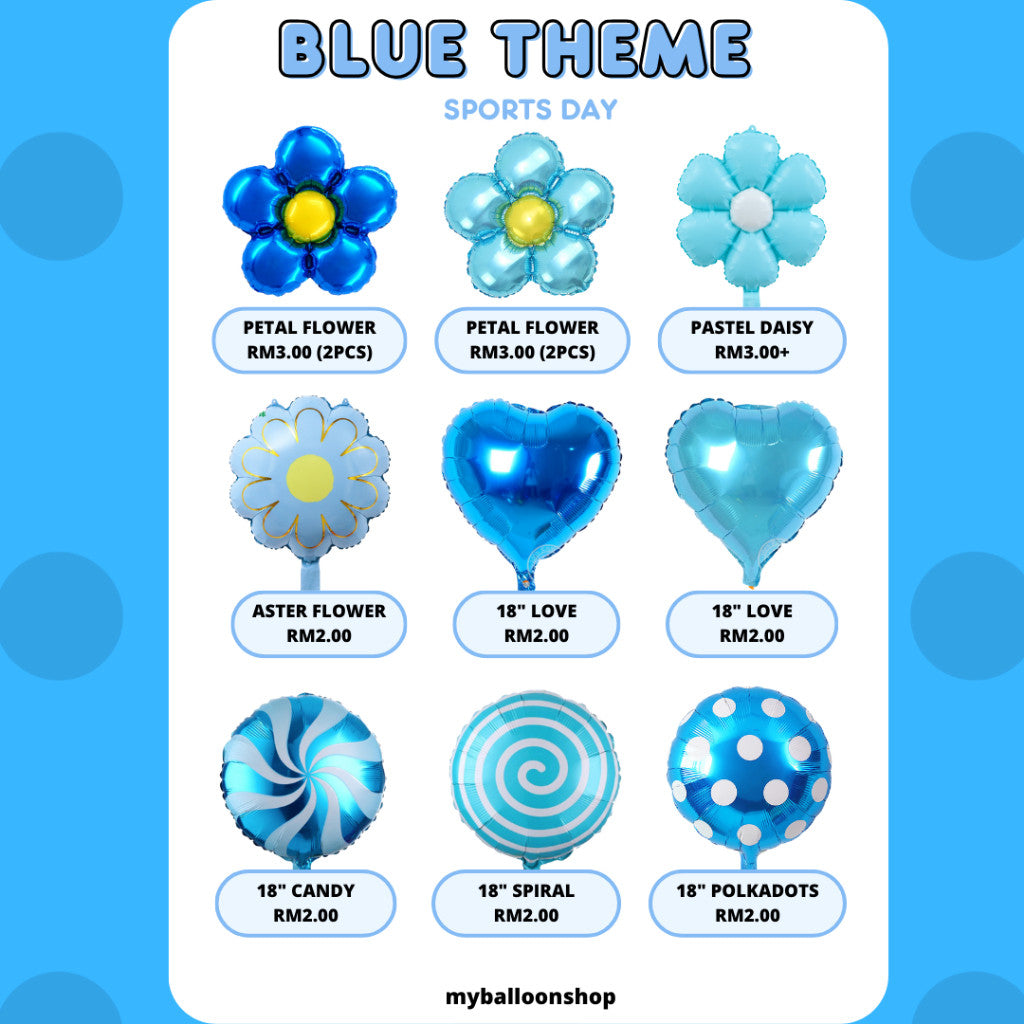 Belon Rumah Sukan - Biru