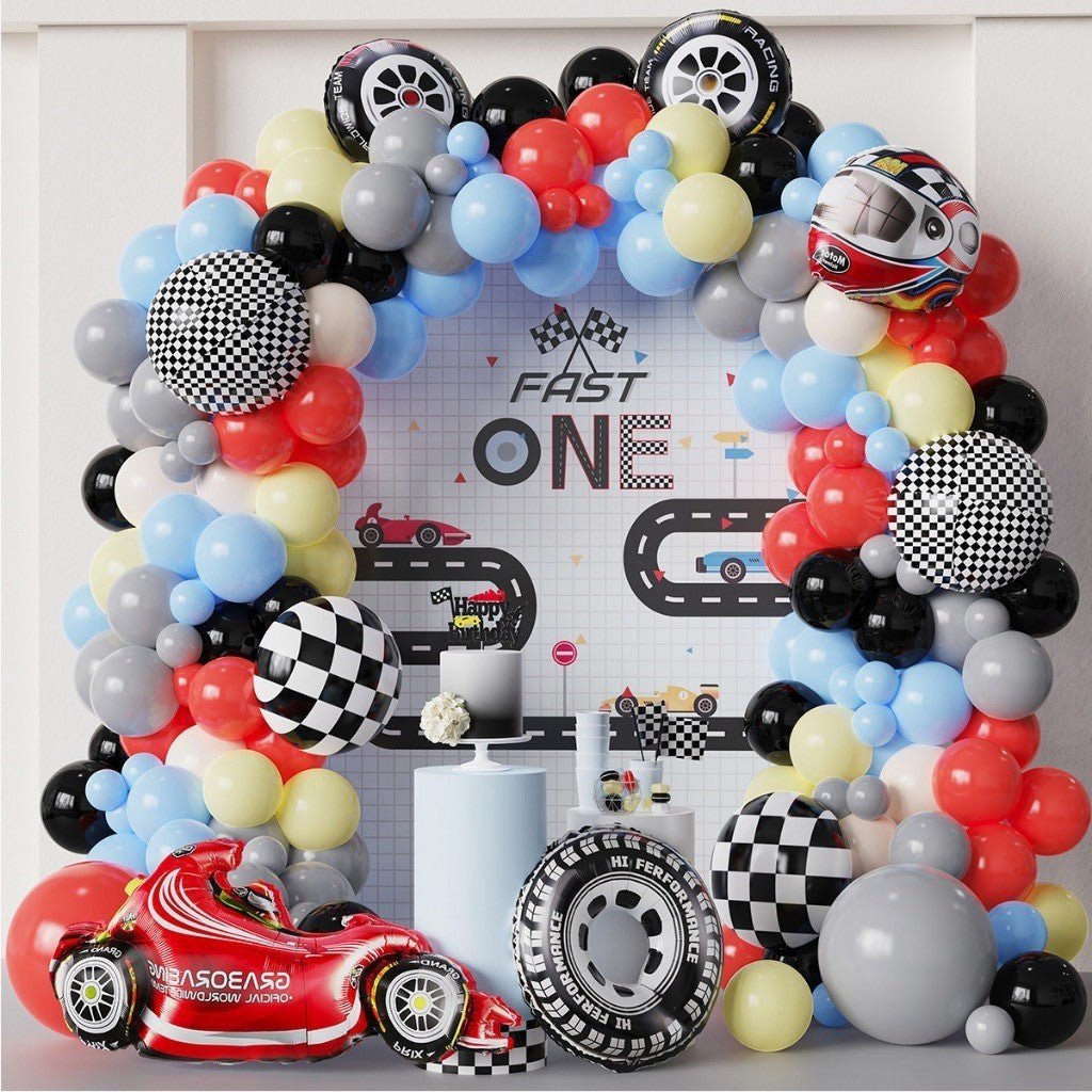 Race Car Balloons