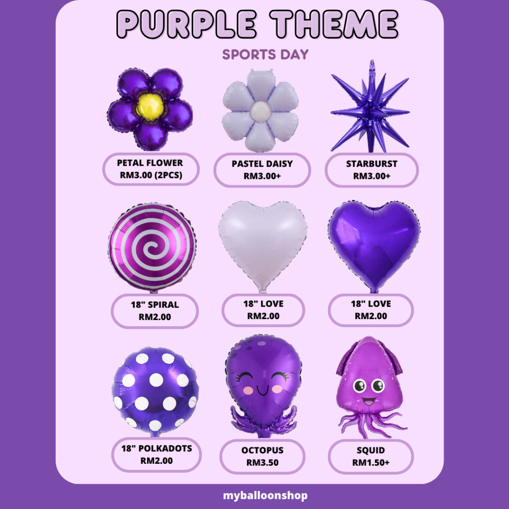 Belon Rumah Sukan - Ungu