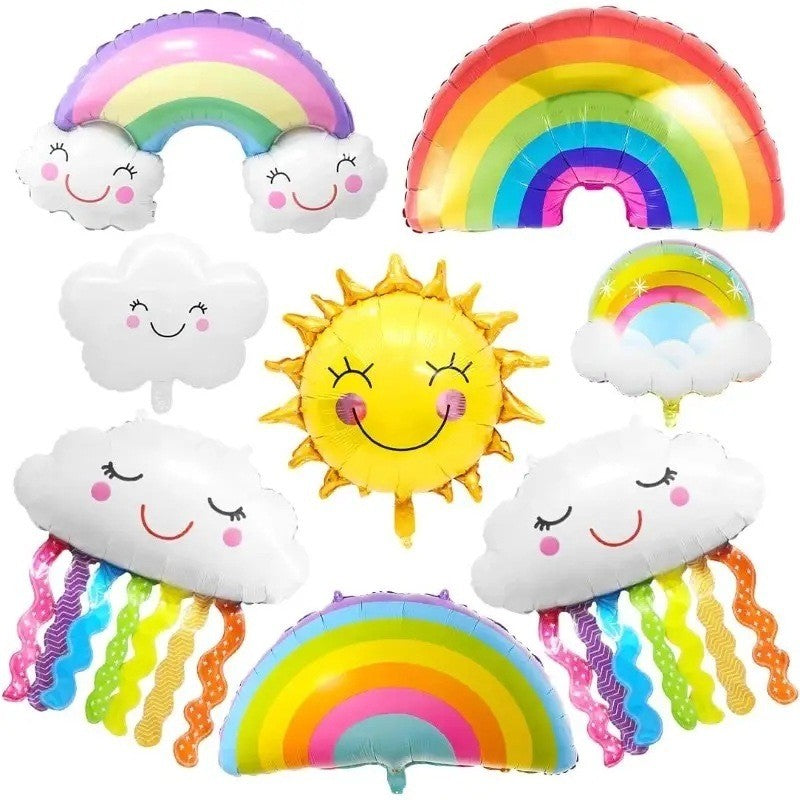 Rainbow Weather Balloons