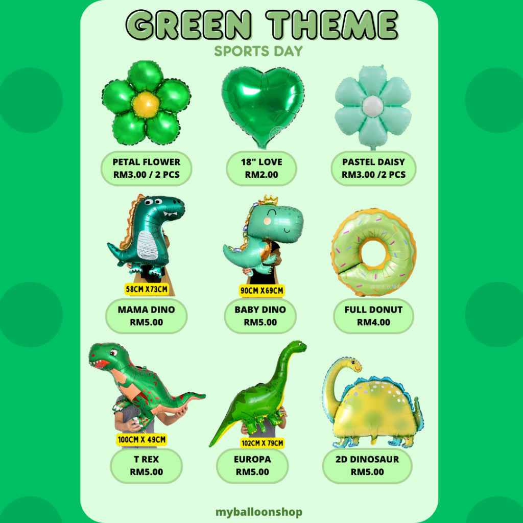 Belon Rumah Sukan - Hijau