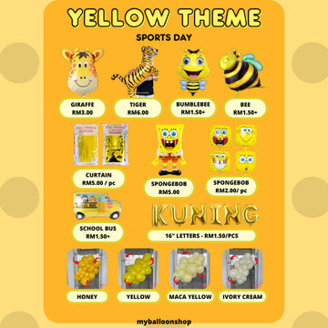 Belon Rumah Sukan - Kuning