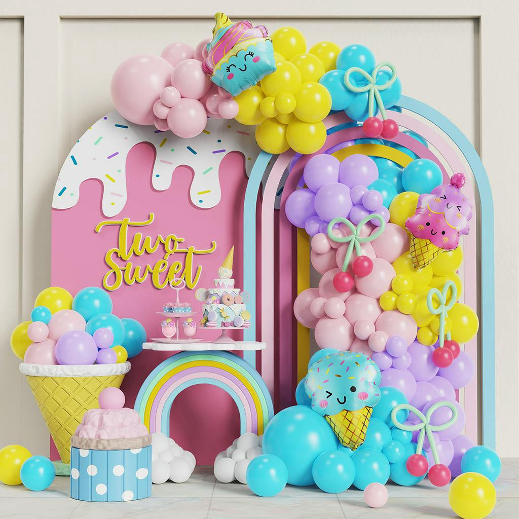 Kawaii Ice Cream Balloons