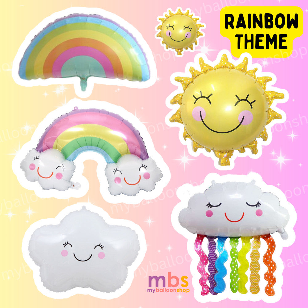 Rainbow Weather Balloons