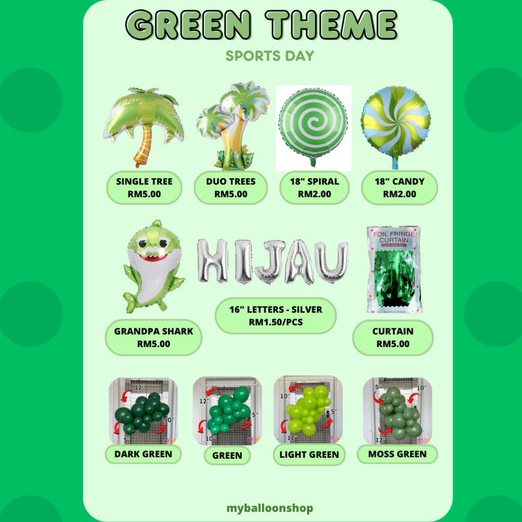 Belon Rumah Sukan - Hijau