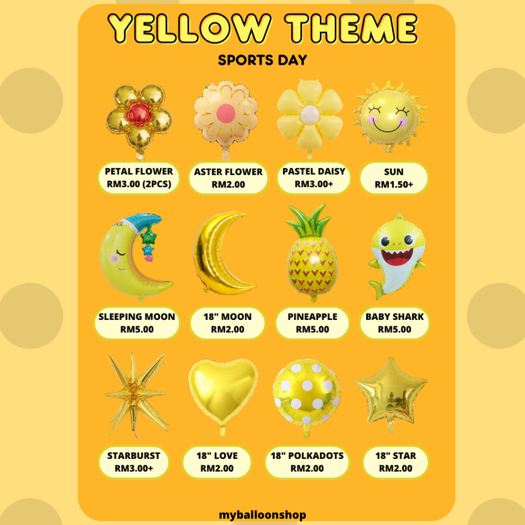 Belon Rumah Sukan - Kuning