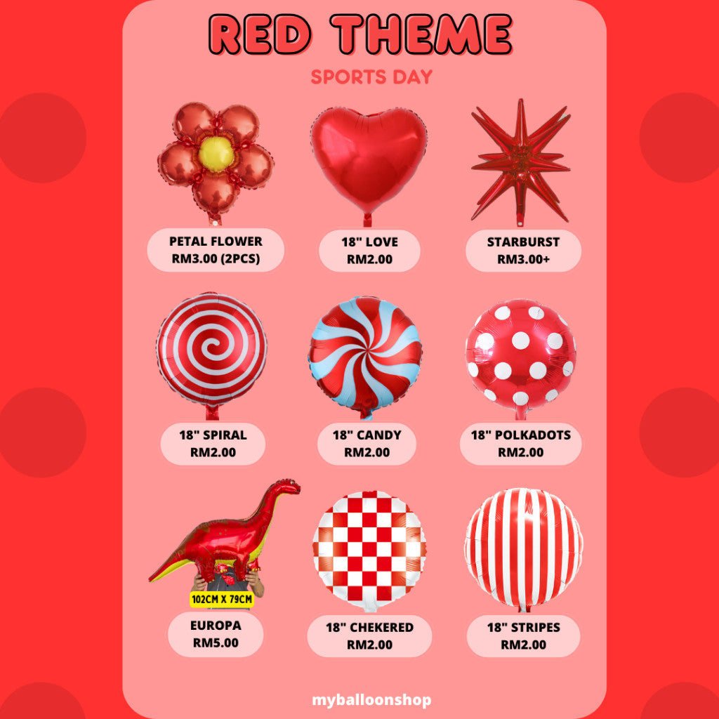 Belon Rumah Sukan - Merah