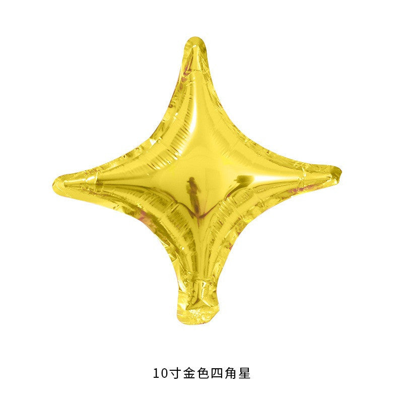 Christmas Theme Foil Balloons Decoration Green Red New Year