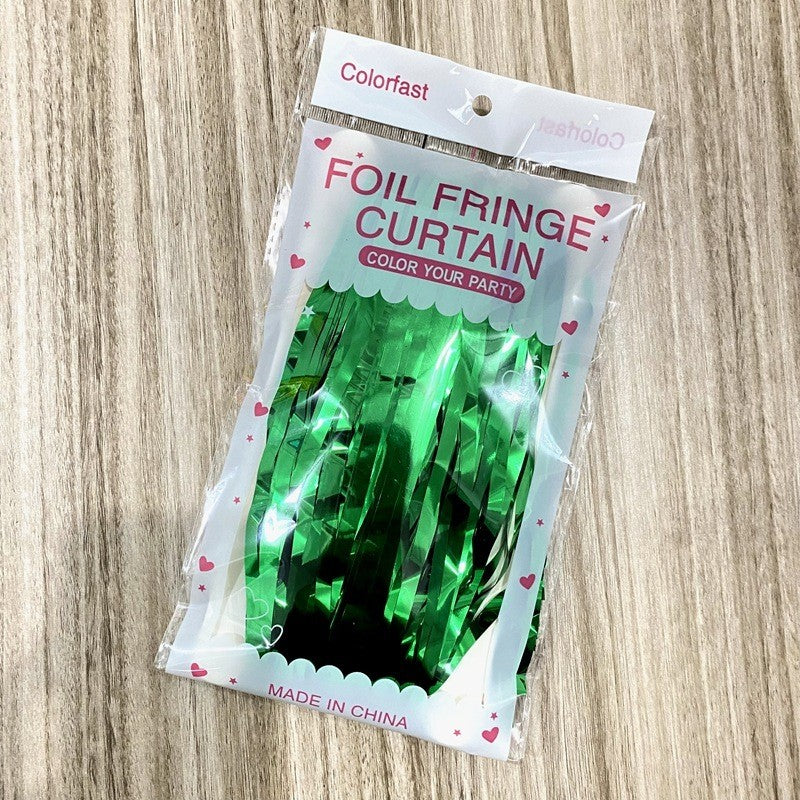 Christmas Theme Foil Balloons Decoration Green Red New Year