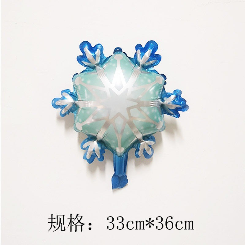 Christmas Theme Foil Balloons Decoration Green Red New Year