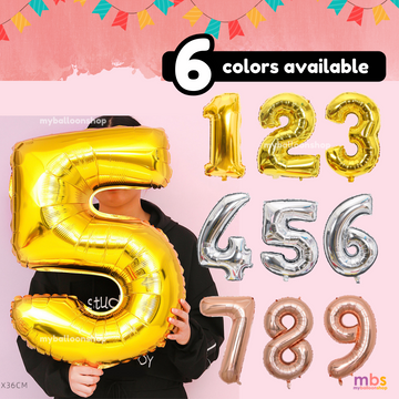 【32 inch】Numbers All Colors
