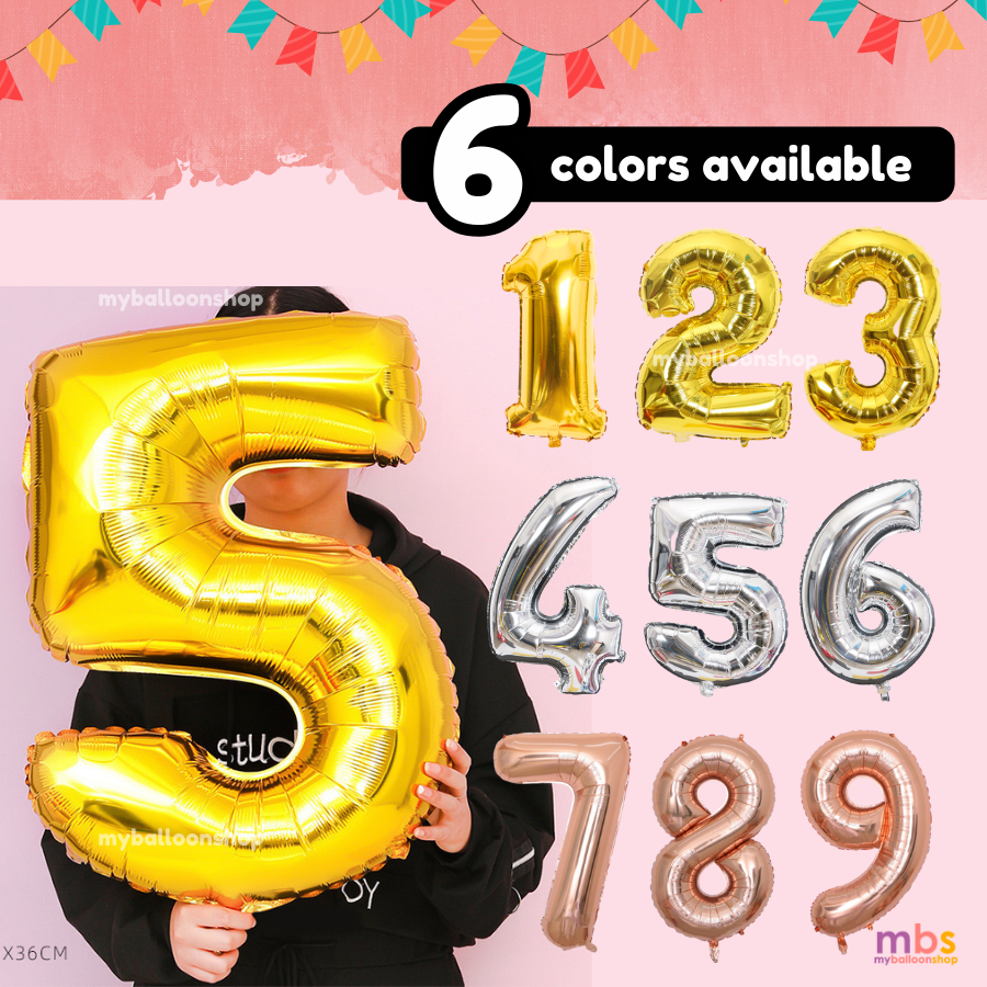 【32 inch】Numbers All Colors