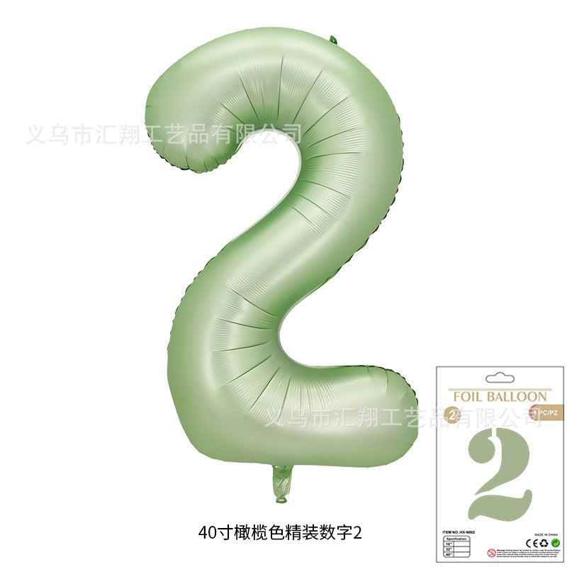【40 INCH】Numbers All Colors