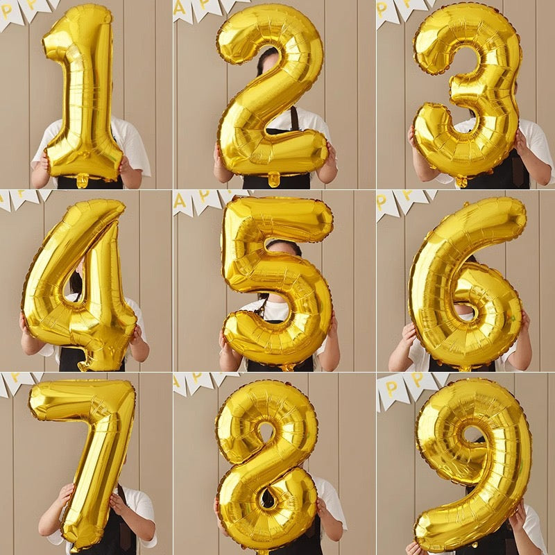 【40 INCH】Numbers All Colors