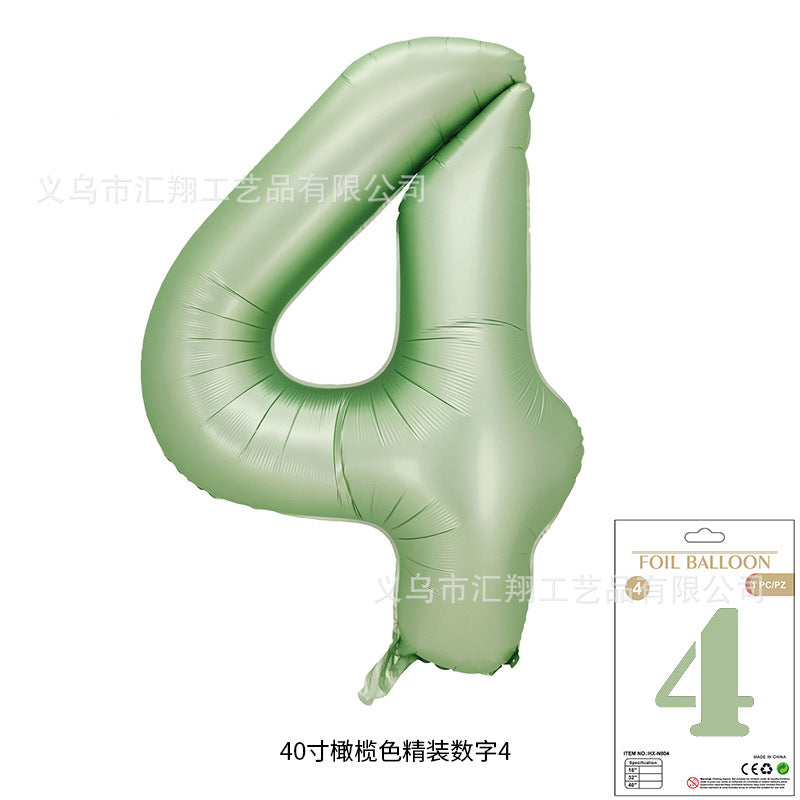 【40 INCH】Numbers All Colors
