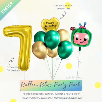 【Helium】Balloon Bliss Party Pack