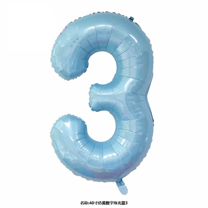 【40 INCH】Numbers All Colors