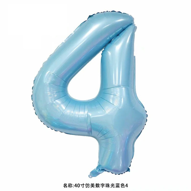 【40 INCH】Numbers All Colors