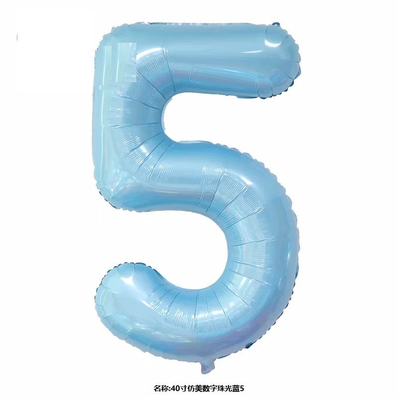 【40 INCH】Numbers All Colors