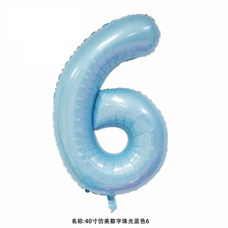 【40 INCH】Numbers All Colors
