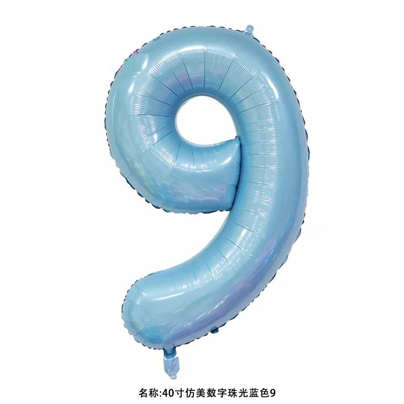 【40 INCH】Numbers All Colors