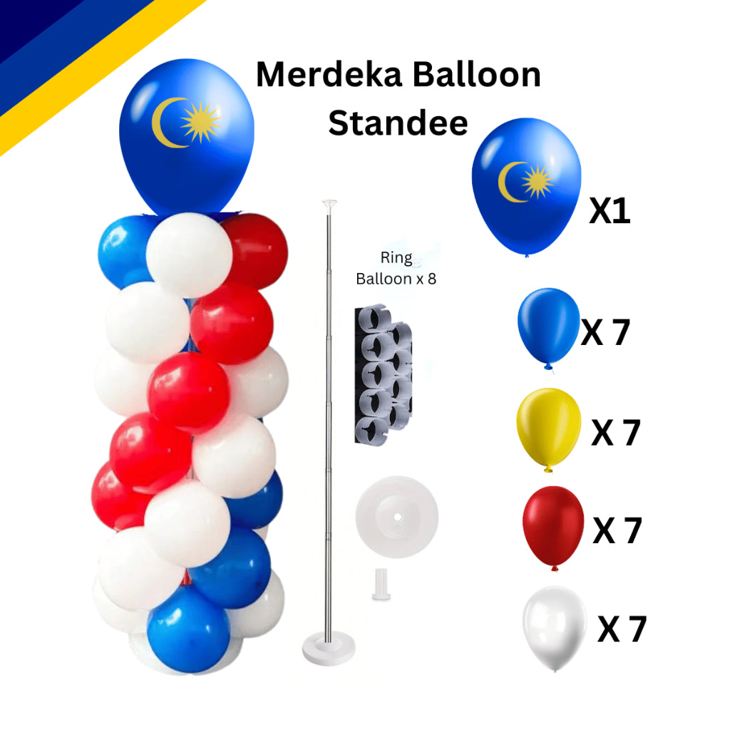 Set Merdeka Balloon Stand