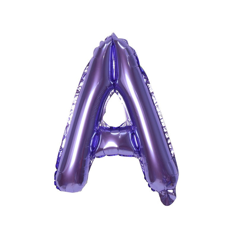 【16 inch】PURPLE ABC & Numbers