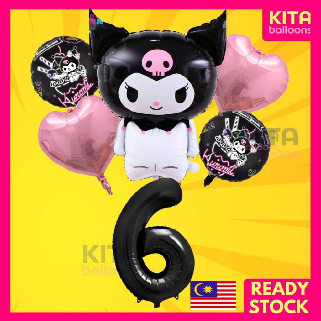 【Set】Kuromi Melody Cinnamorol + Number