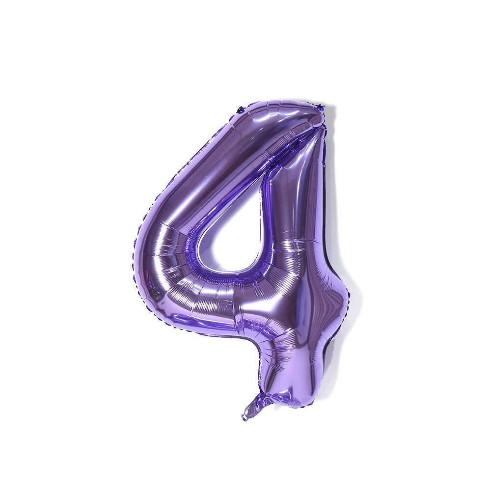 【16 inch】PURPLE ABC & Numbers