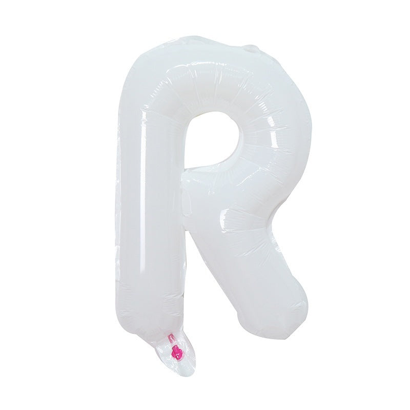 【16 inch】WHITE ABC & Numbers