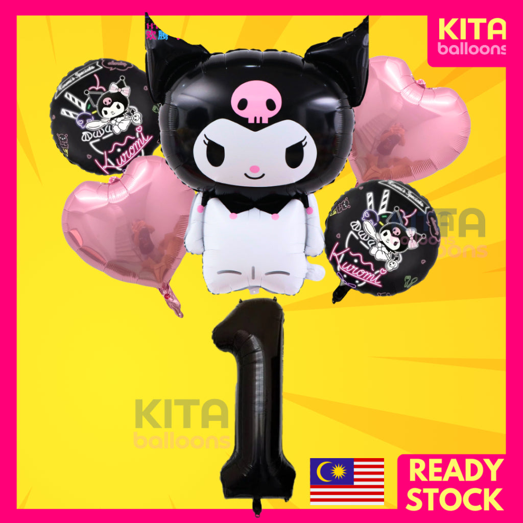 【Set】Kuromi Melody Cinnamorol + Number