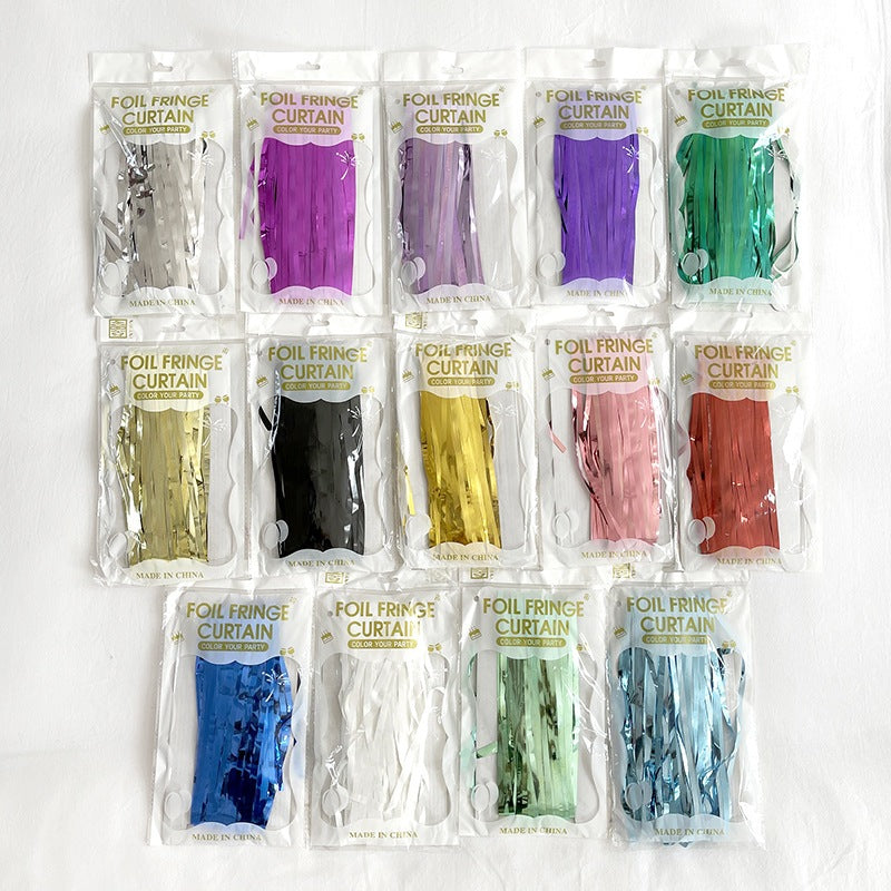 Curtain Foil Tinsel 1x2m