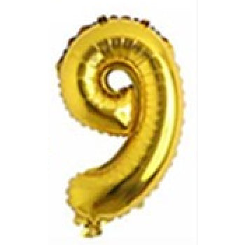 【16 inch】GOLD ABC & Numbers