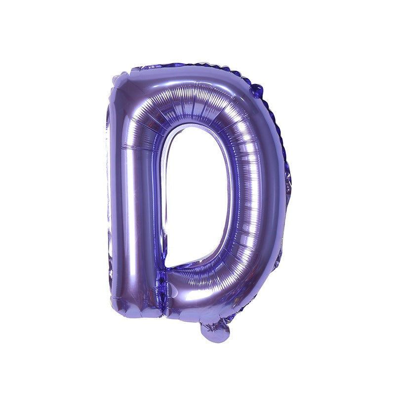 【16 inch】PURPLE ABC & Numbers