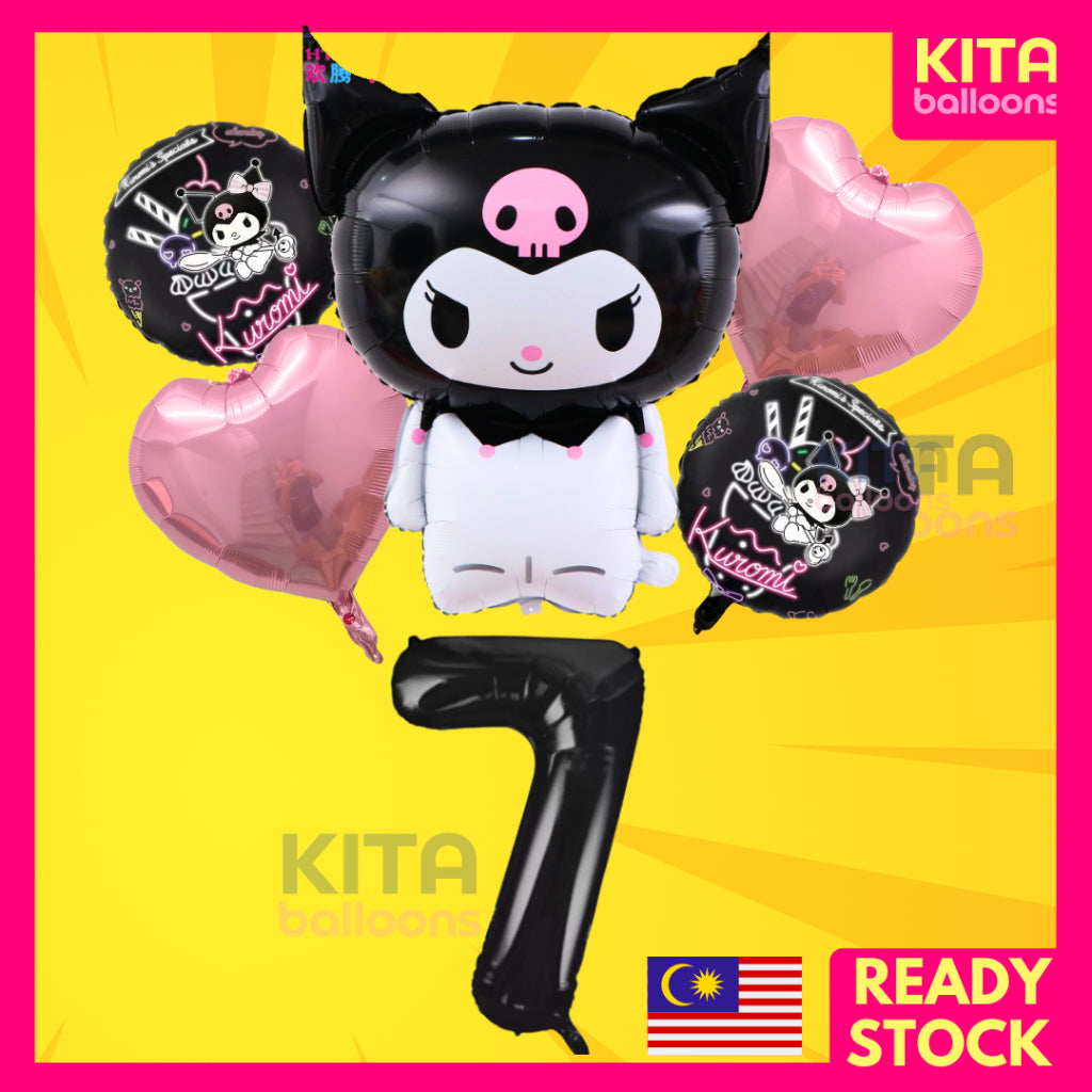 【Set】Kuromi Melody Cinnamorol + Number