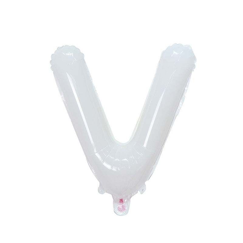 【16 inch】WHITE ABC & Numbers