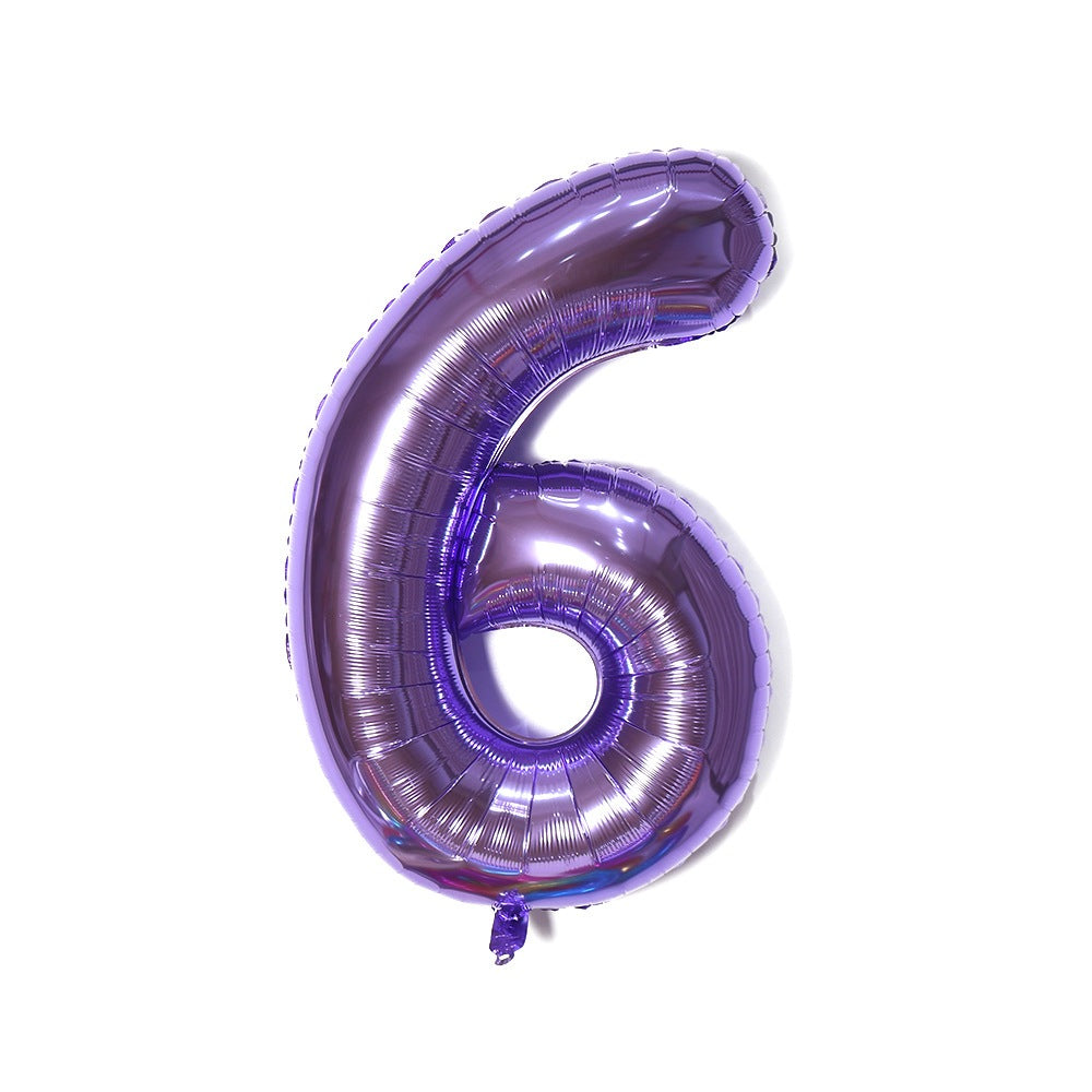 【16 inch】PURPLE ABC & Numbers