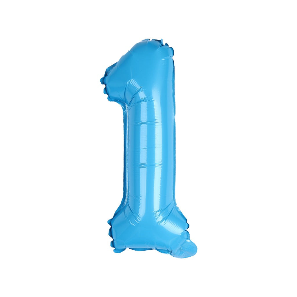 【16 inch】CANDY BLUE Numbers