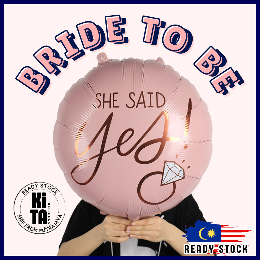 Bride to Be Balloons